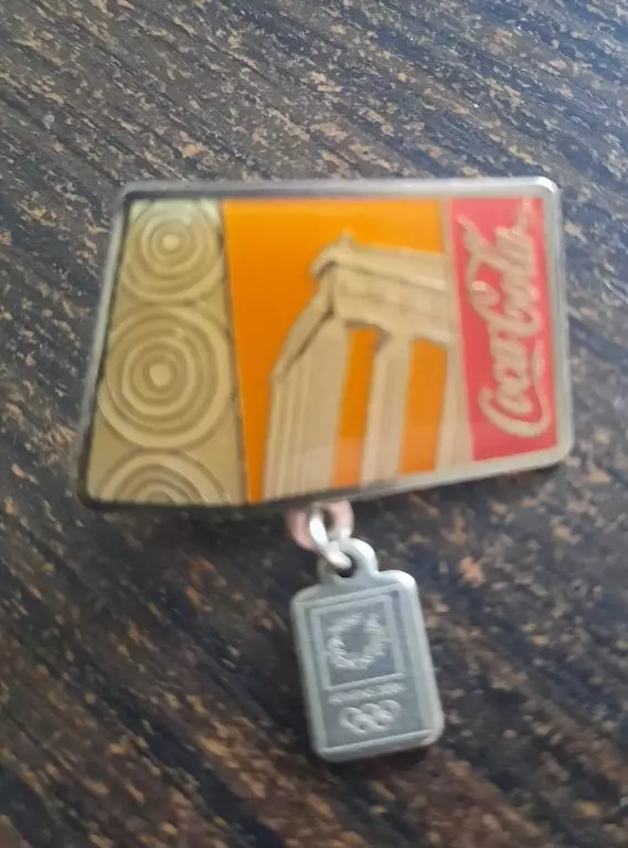Знак олимпиада Афіни 2004 COCA-COLA