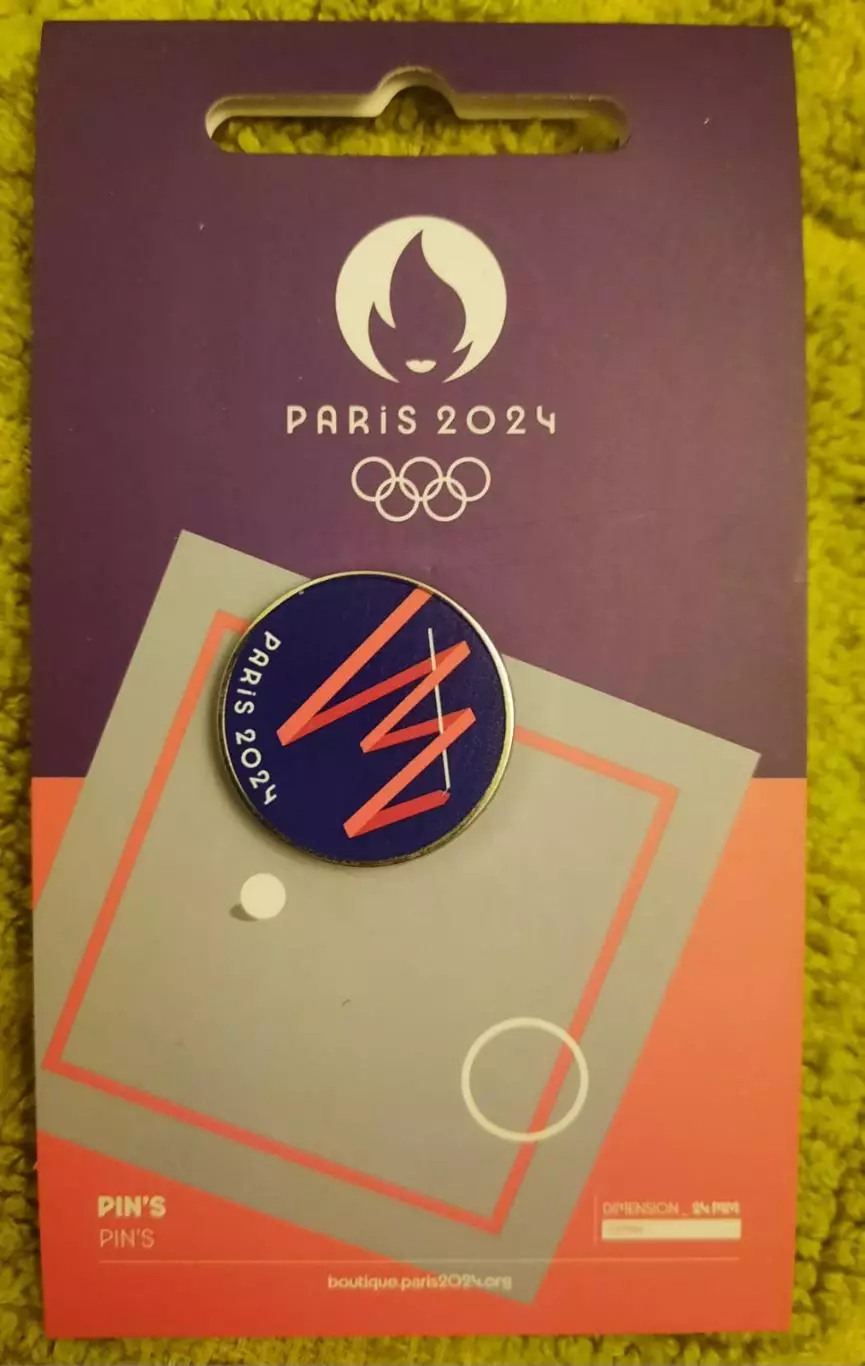 Знак олимпиада Париж 2024 гимнастика