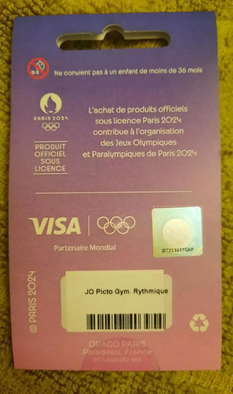 Знак олимпиада Париж 2024 3 1