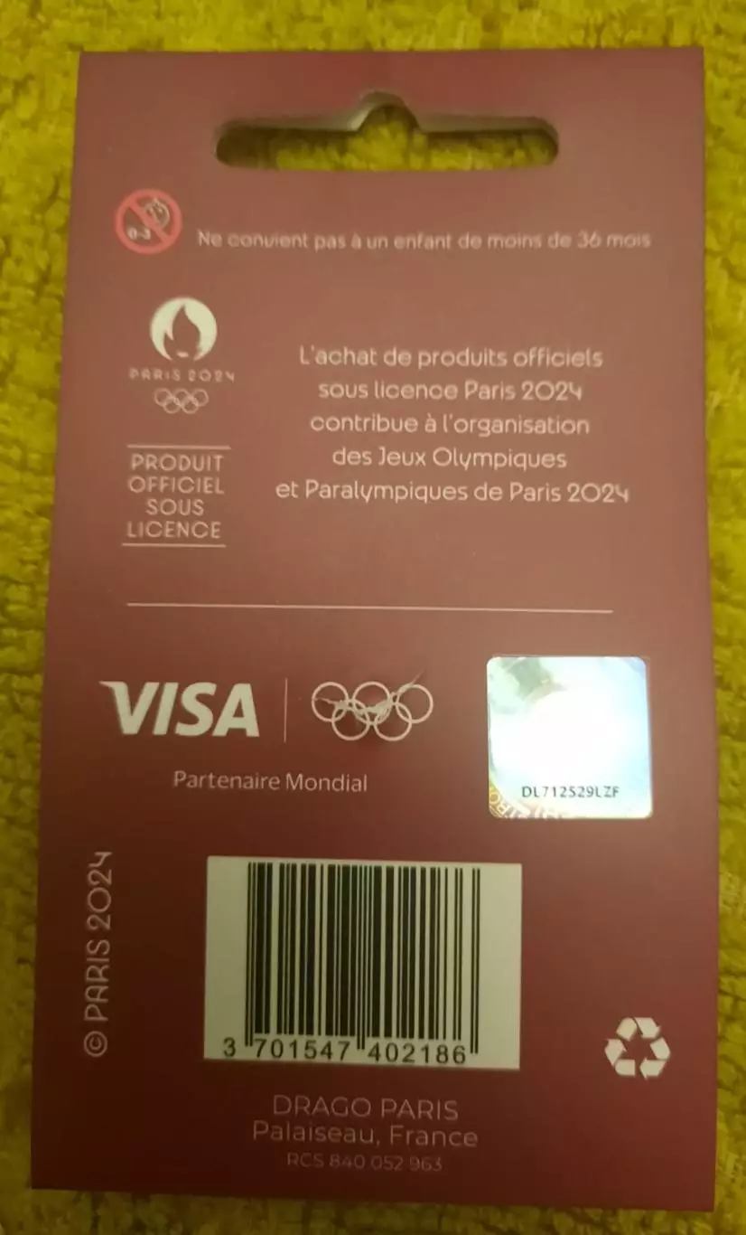 Знак олимпиада Париж 2024 4 1