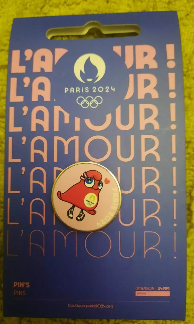 Знак олимпиада Париж 2024 4