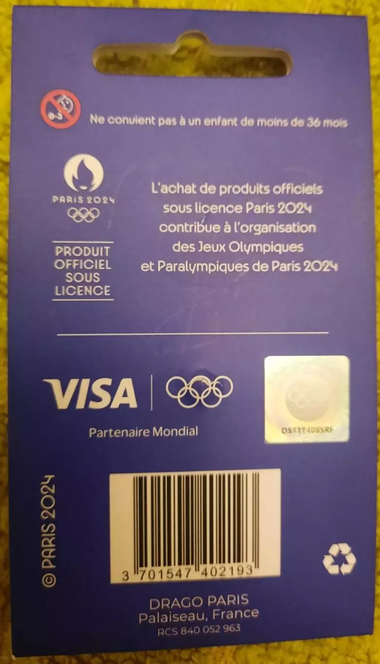 Знак олимпиада Париж 2024 4 1