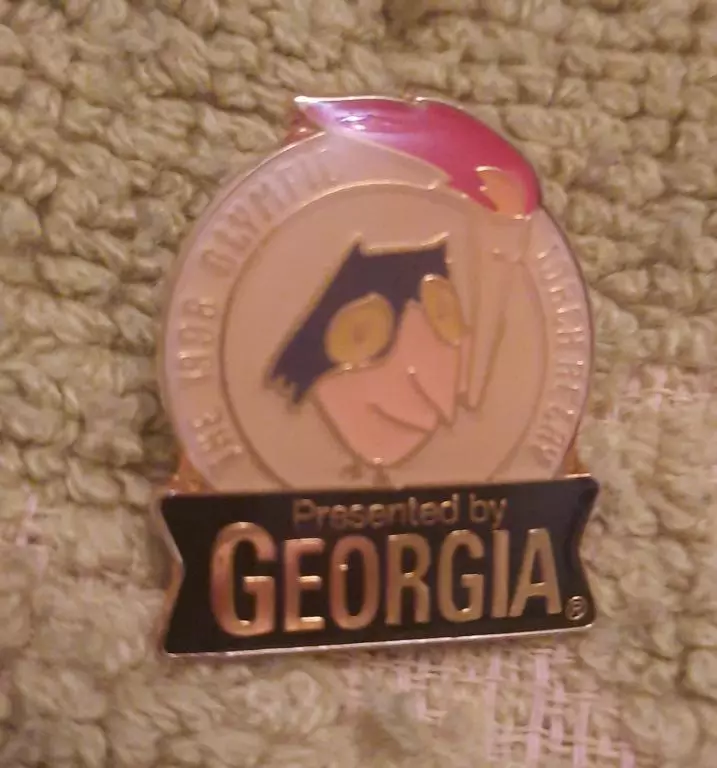 Знак Олимпиада Нагано 1998 маскот 2