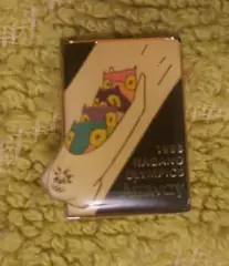 Знак Олимпиада Нагано 1998 маскот 6 бобслей