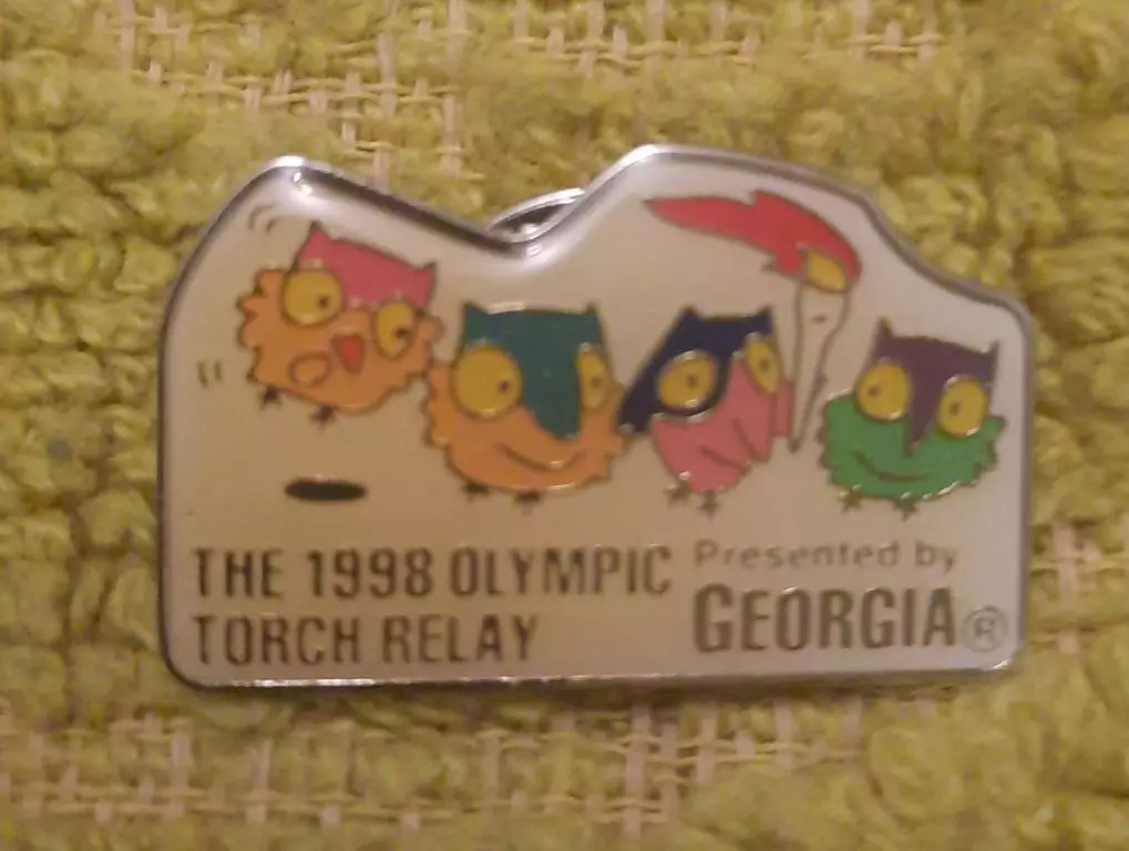 Знак Олимпиада Нагано 1998 маскот 7