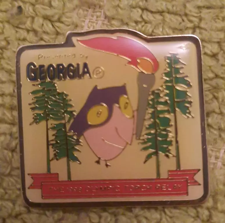 Знак Олимпиада Нагано 1998 маскот 8