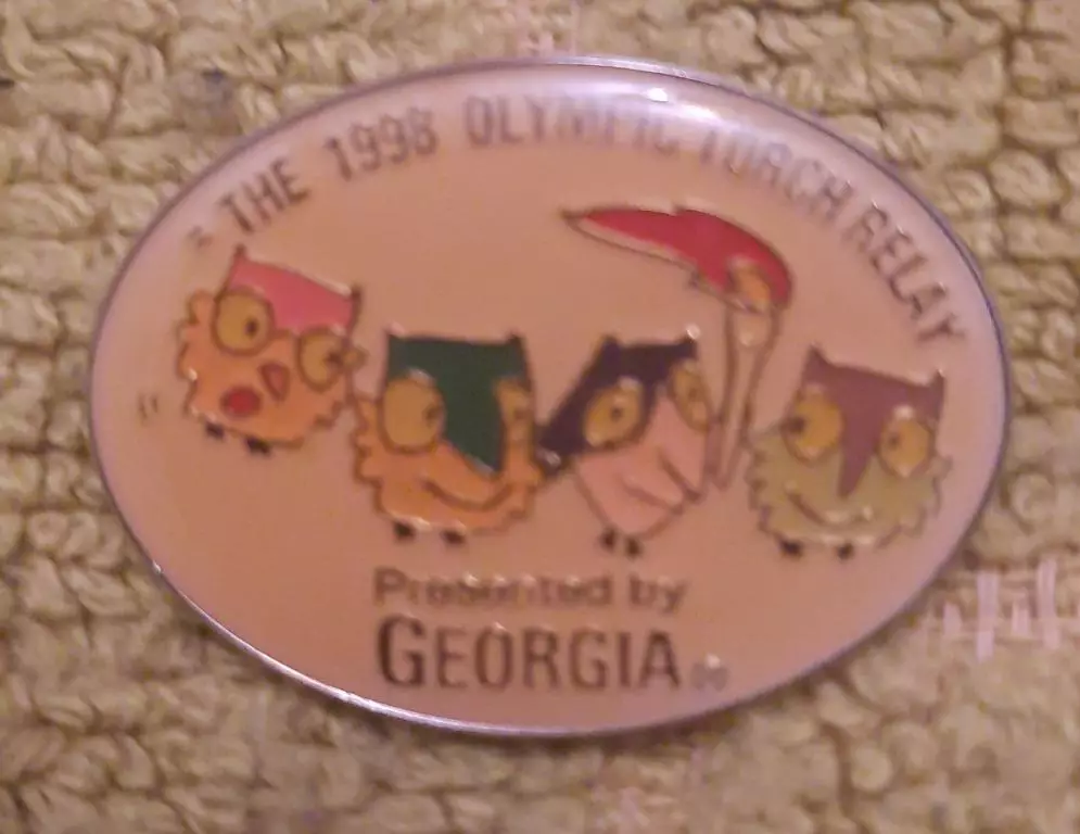 Знак Олимпиада Нагано 1998 маскот 9