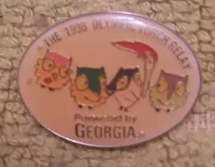 Знак Олимпиада Нагано 1998 маскот 9