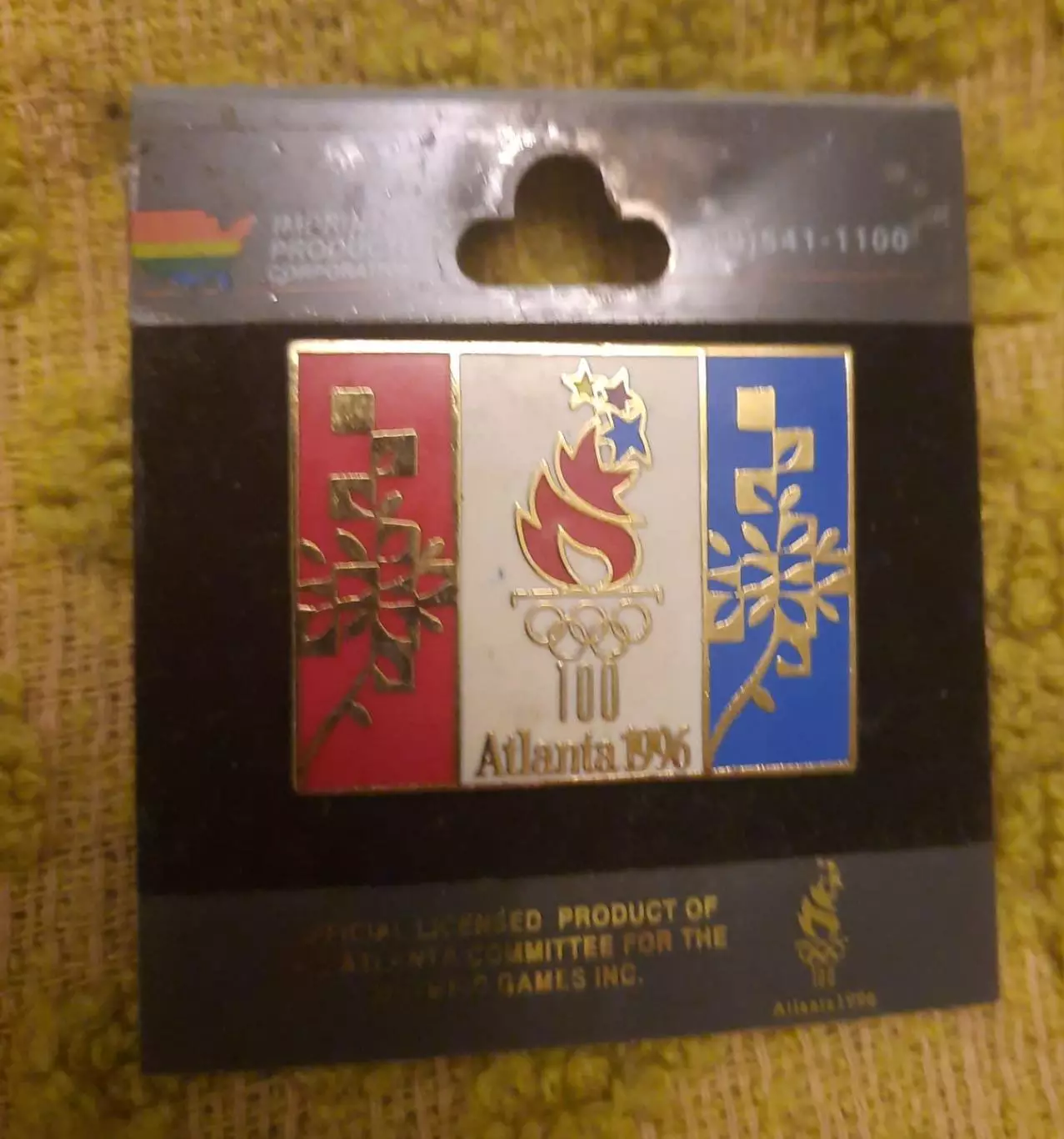 Знак Олимпиада Атланта 1996 НОК Франция