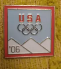Знак НОК США Олимпиада 2006 Турин