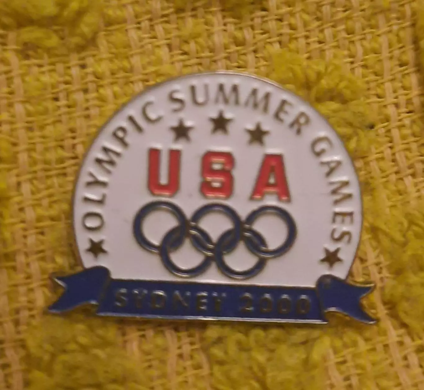 Знак НОК США Олимпиада 2000 Сидней