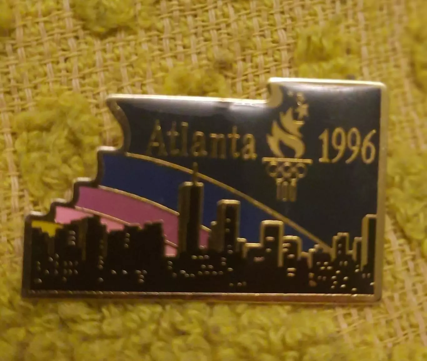 Знак Олимпиада Атланта 1996 город