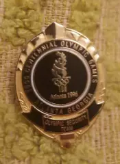 Знак Знак Олимпиада Атланта 1996 охрана полиция номерной