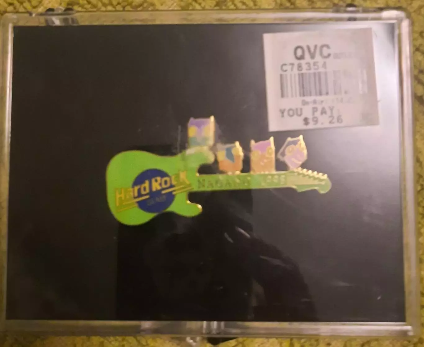 Знак Hard Rock Cafe гитара музыка Олимпиада Нагано 1998 1