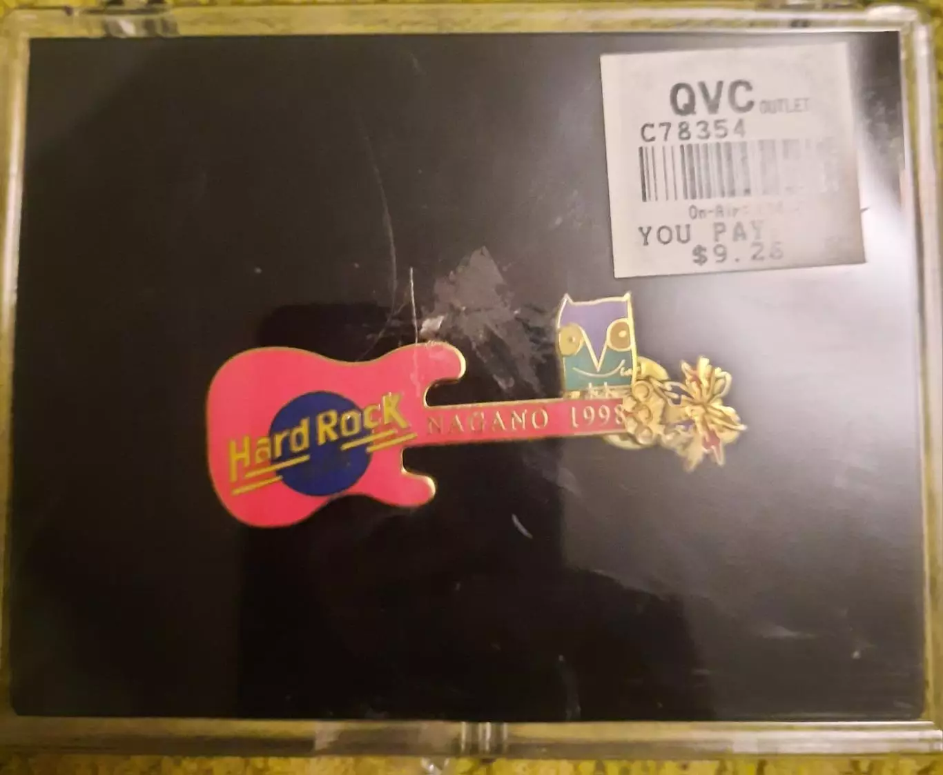 2 Знак Hard Rock Cafe гитара музыка Олимпиада Нагано 1998 1