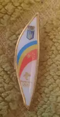 Знак НОК Україна Олимпиада 2022 Пекин 1