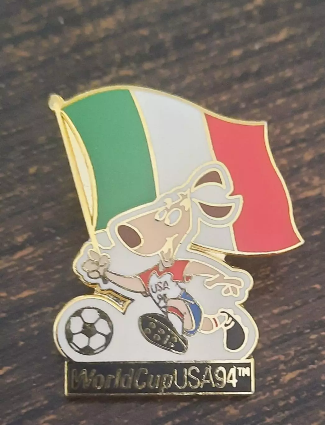 Знак футбол Чемпионат мира США 1994 Италия