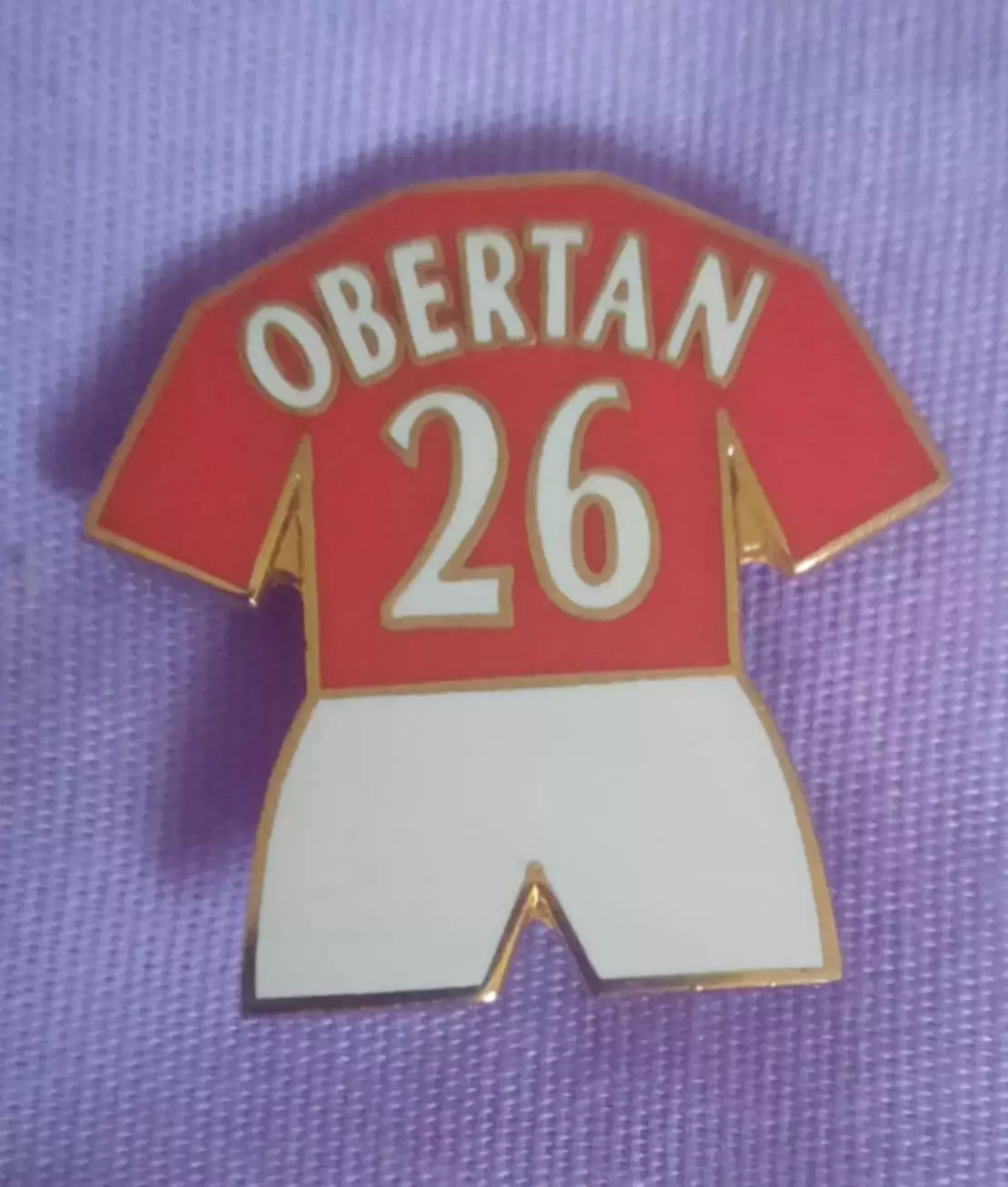 Знак футбол футболка манчестер 26 Obertan