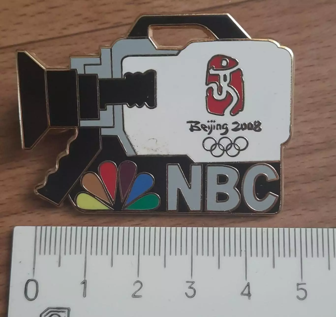 Знак олимпиада Пекин 2008 NBC большой лимитированная серия
