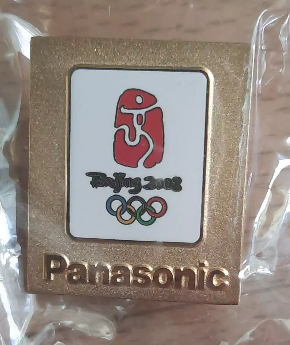 Знак олимпиада Пекин 2008 Panassonic