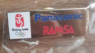 Знак олимпиада Пекин 2008 Panassonic 2