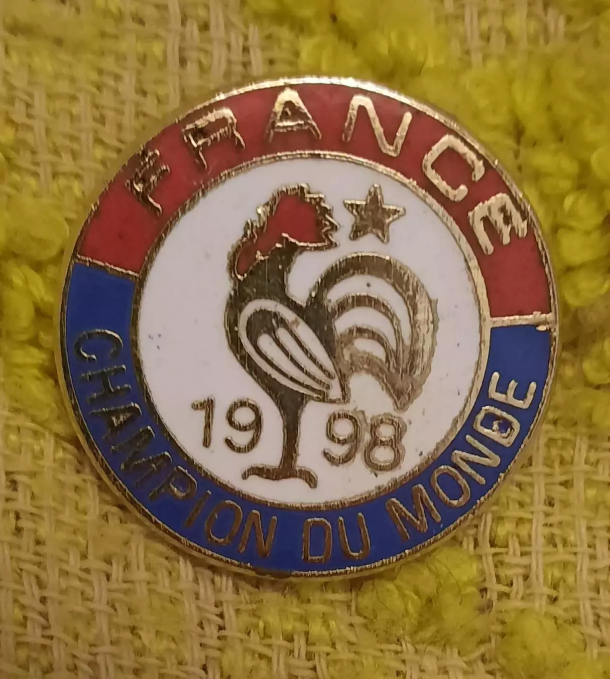 знак футбол Франция чемпион 1998