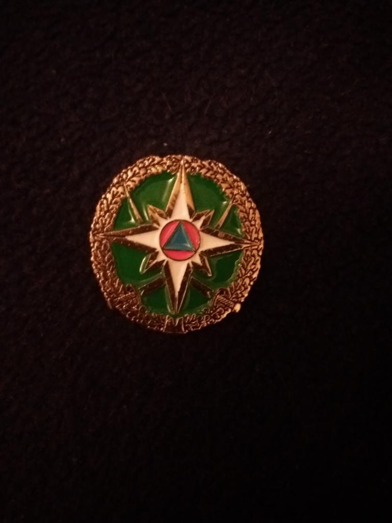 Знак пожарный МЧС Азербайджана 1, пожарная охрана,