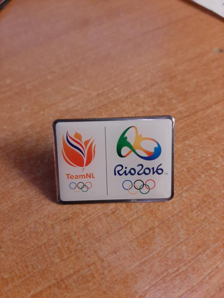 Значок Олимпиада Рио 2016 НОК Нидерланды