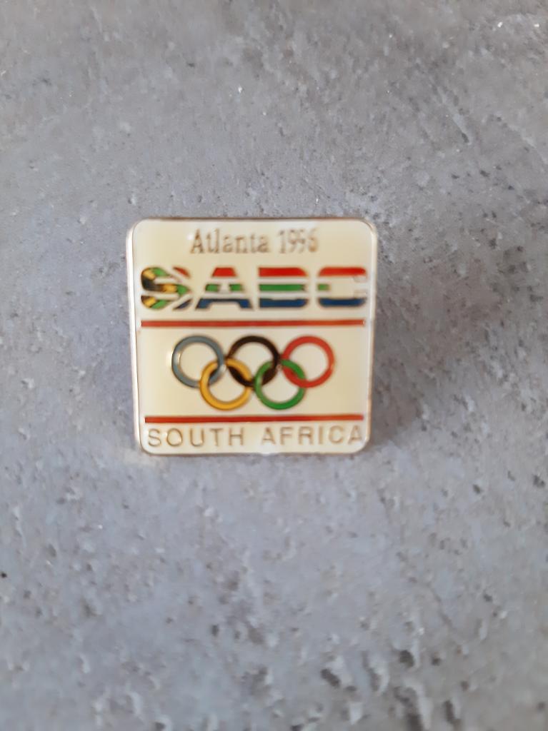 Значок Олимпиада НОК Южная Африка Атланта 1996