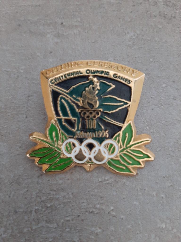 Значок Олимпиада Атланта 1996 открытие