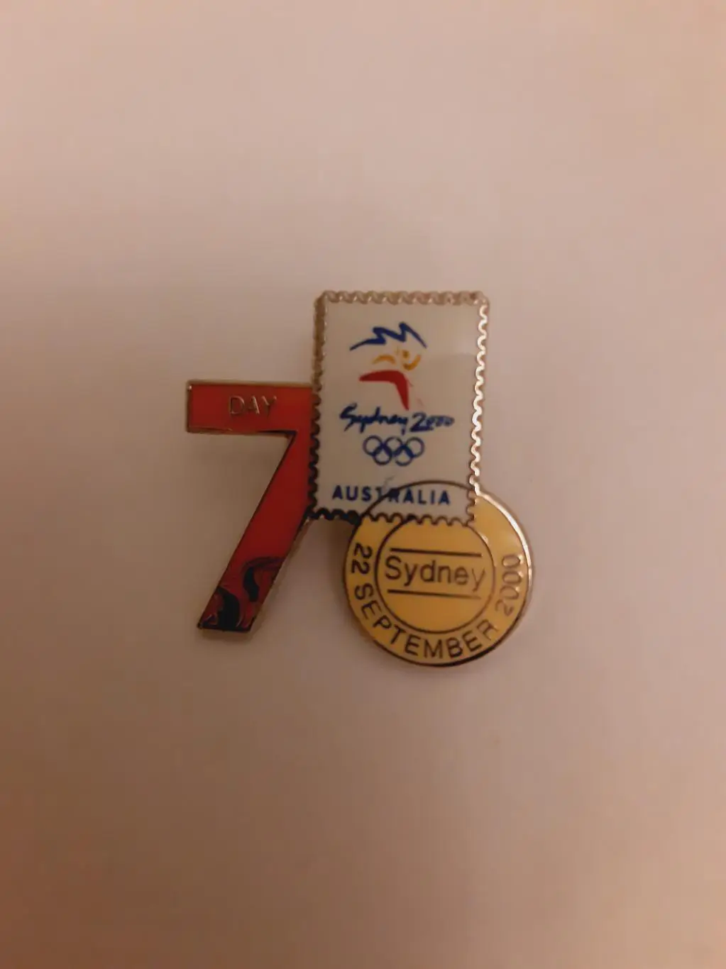 Значок Олимпиада Сидней 2000 № 26 7-й день