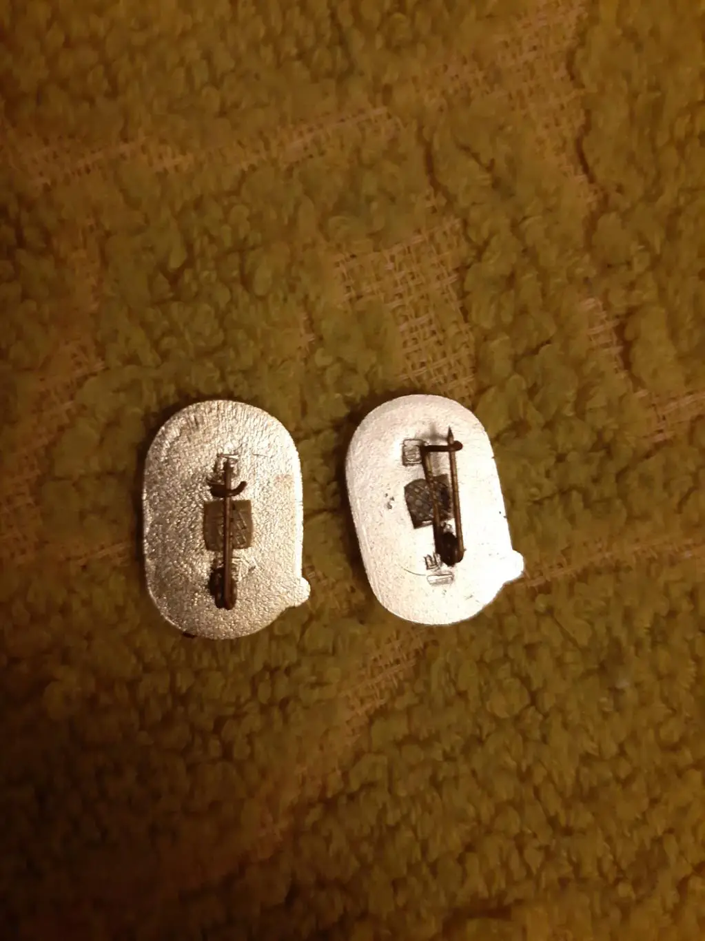 Значок Чемпионат СССР футбол 1971 2 шт. 1