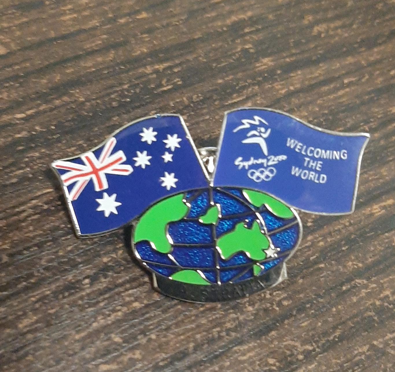 Значок Олимпиада Сидней 2000 № 27 НОК Австралия