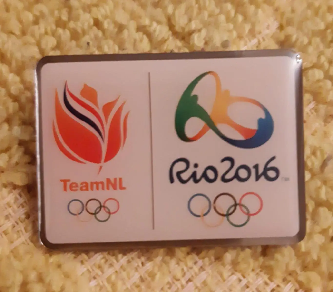 Знак олимпиада Рио 2016 НОК Нидерланды