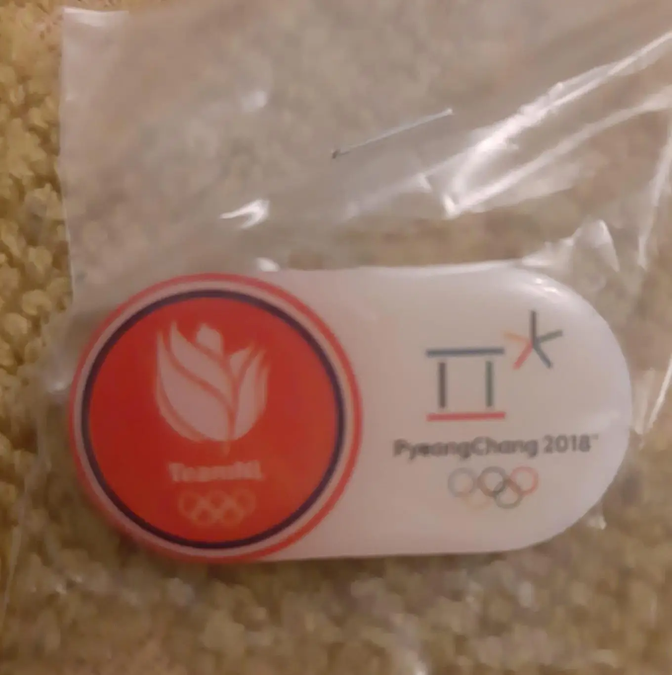 Знак олимпиада Корея 2018 НОК Нидерланды