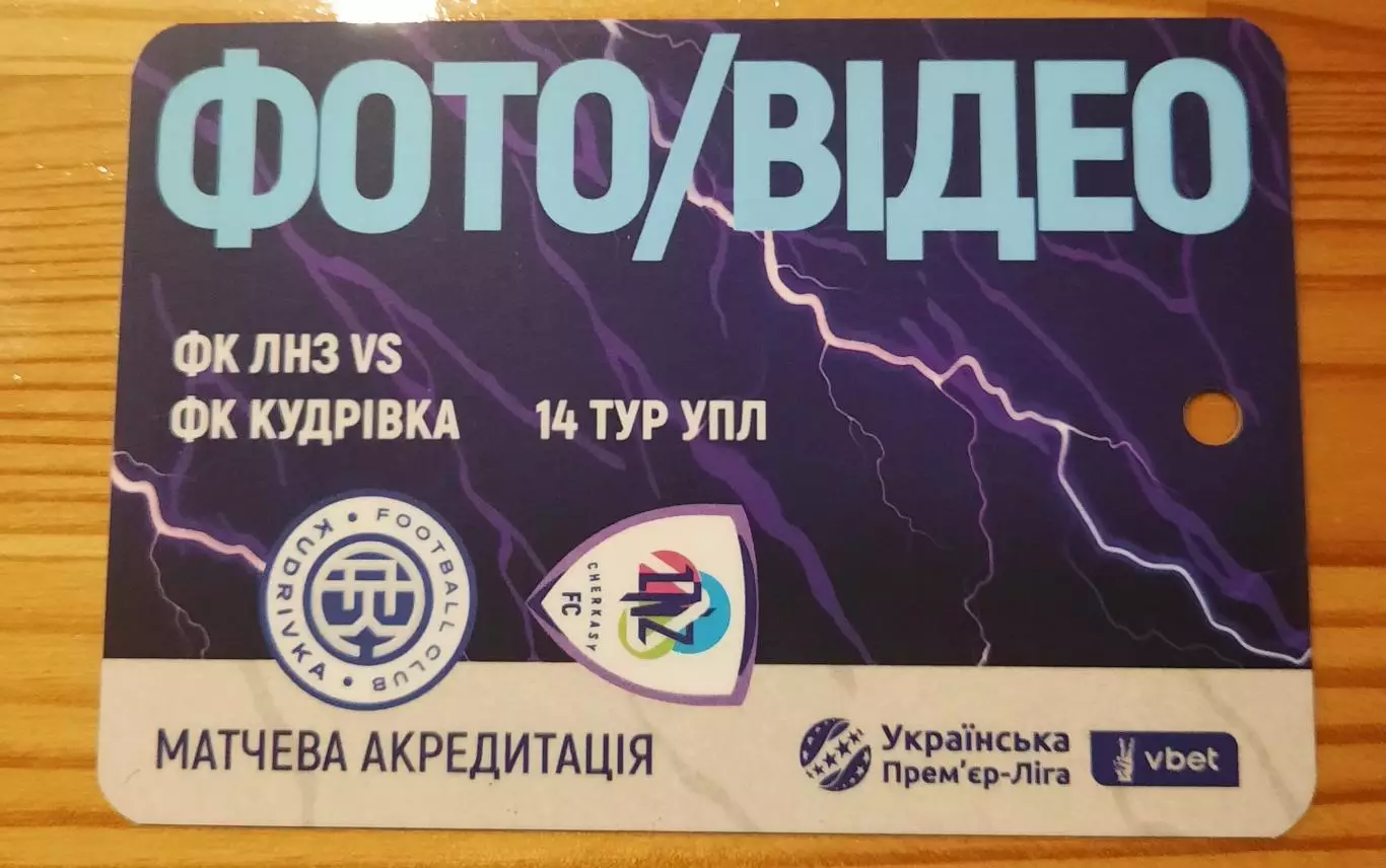 акредитація футбол ЛНЗ - Кудрівка 2025/2026 фото, видео двухсторонний