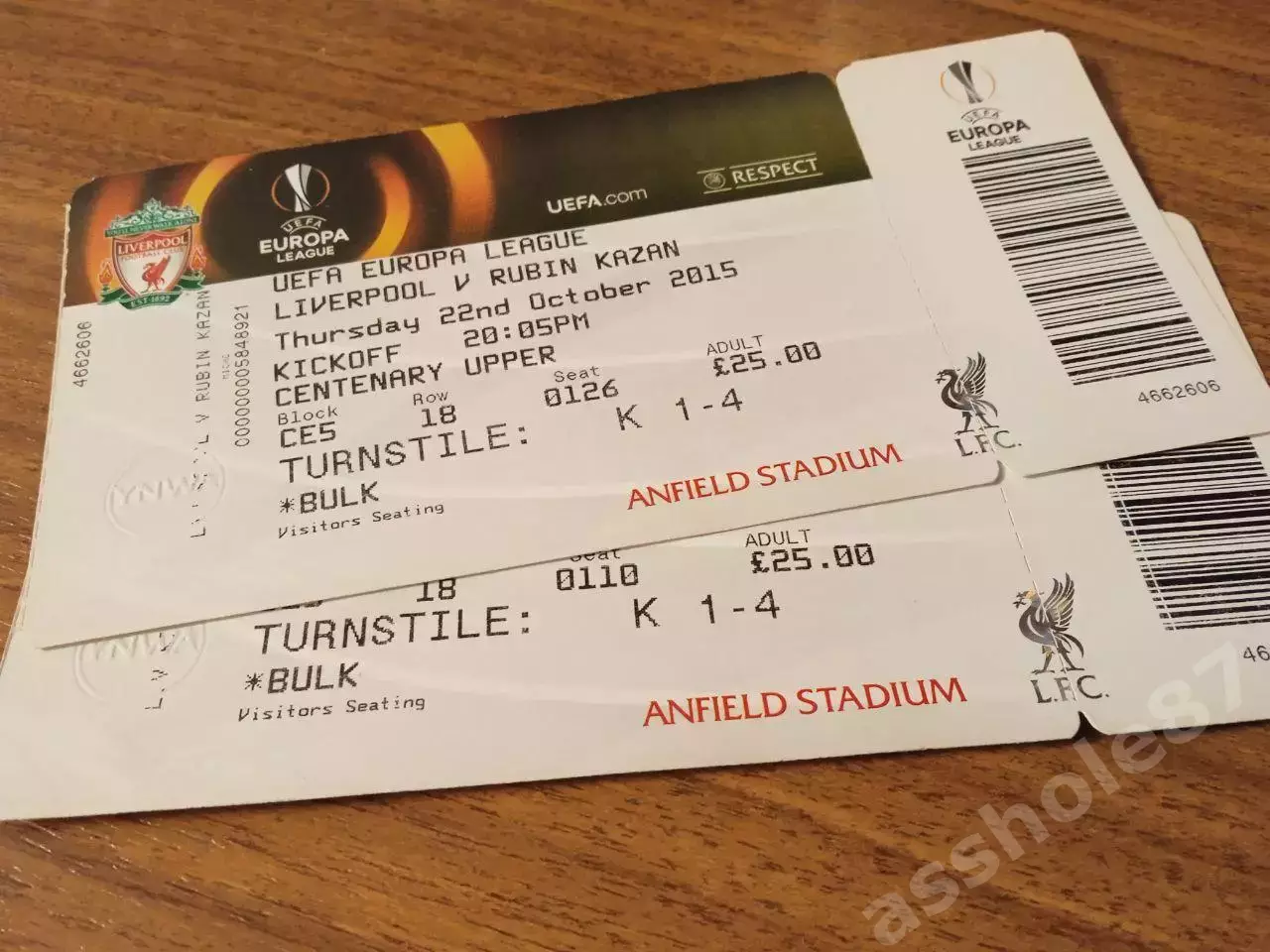 Ливерпуль - Рубин 22.10.2015