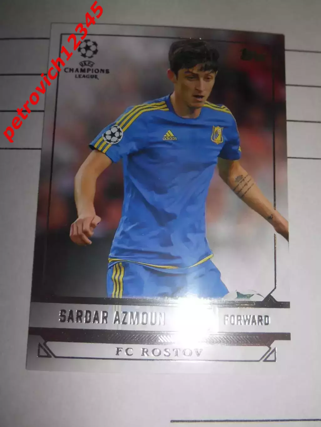 футбол. карточка = 87 - Sardar Azmoun - FC Rostov