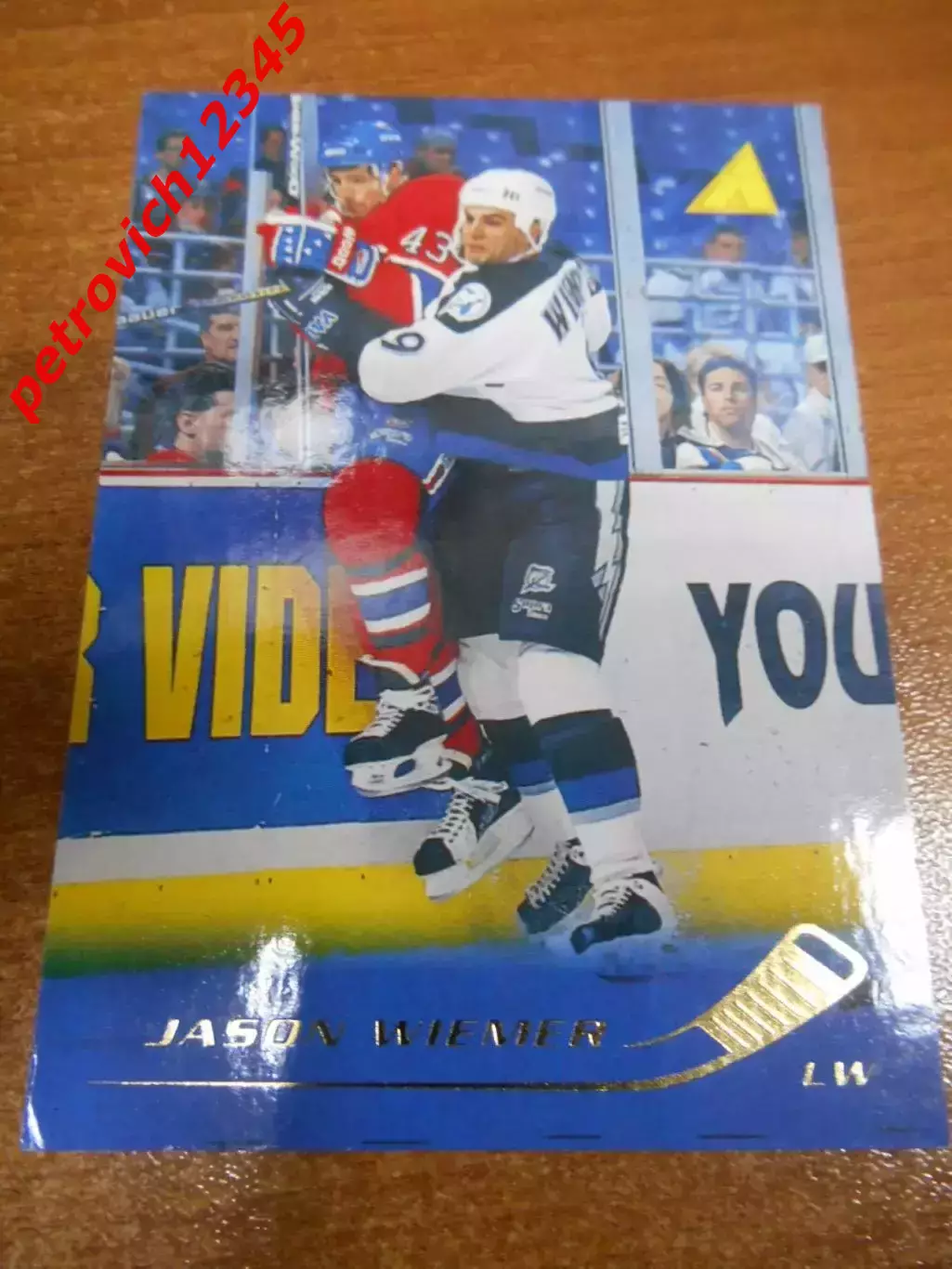 футбол. карточка = 77 - Jason Wiemer - Tampa Bay Lightning