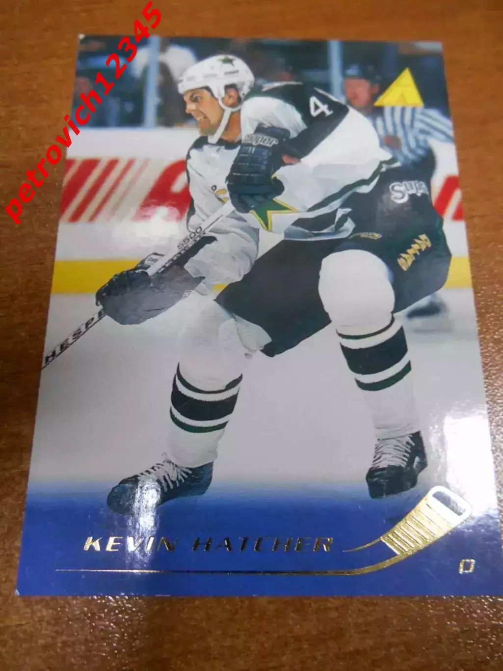 футбол. карточка = 10 - Kevin Hatcher - Dallas Stars
