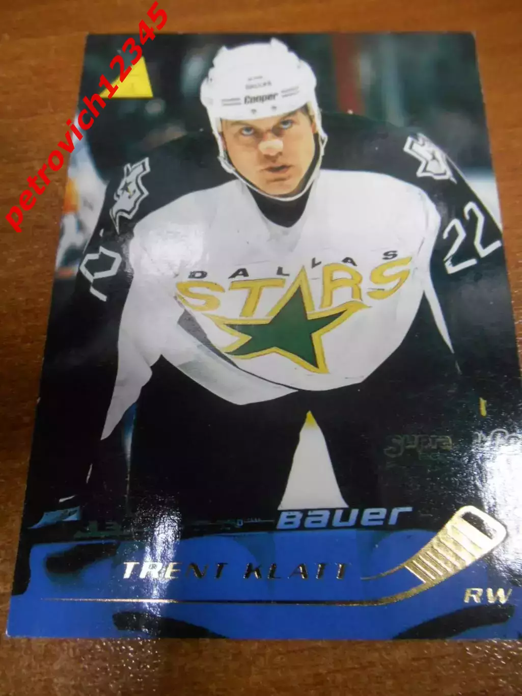футбол. карточка = 193 - Trent Klatt - Dallas Stars