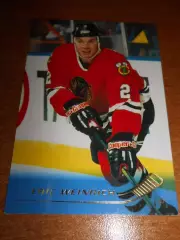 футбол. карточка = 182 - Eric Weinrich - Chicago Blackhawks