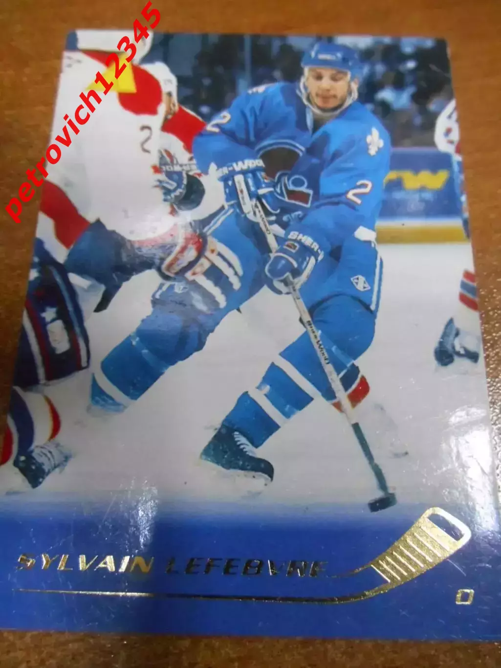 футбол. карточка = 131 - Sylvain Lefebvre - Colorado Avalanche