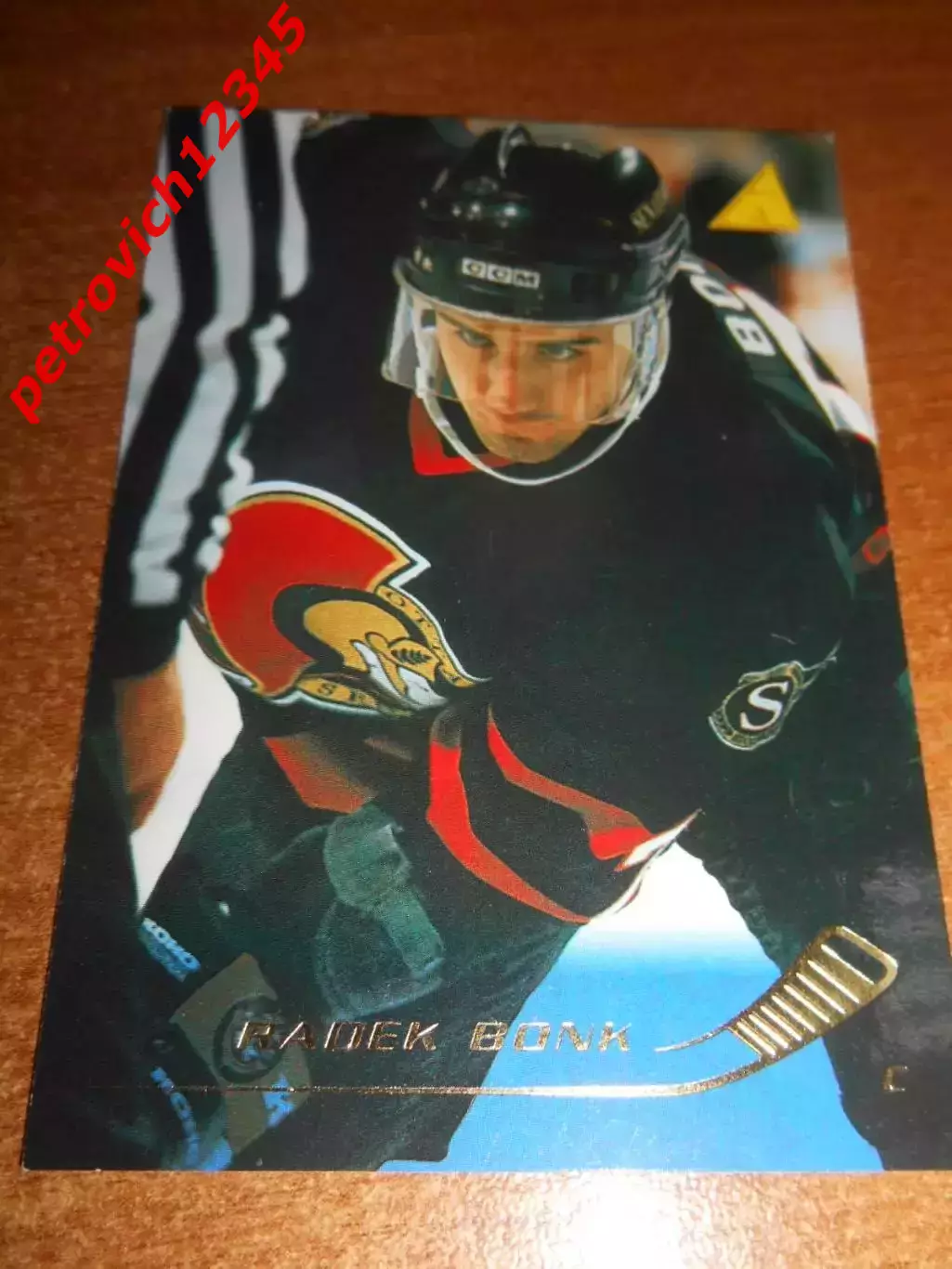 футбол. карточка = 43 - Radek Bonk - Ottawa Senators