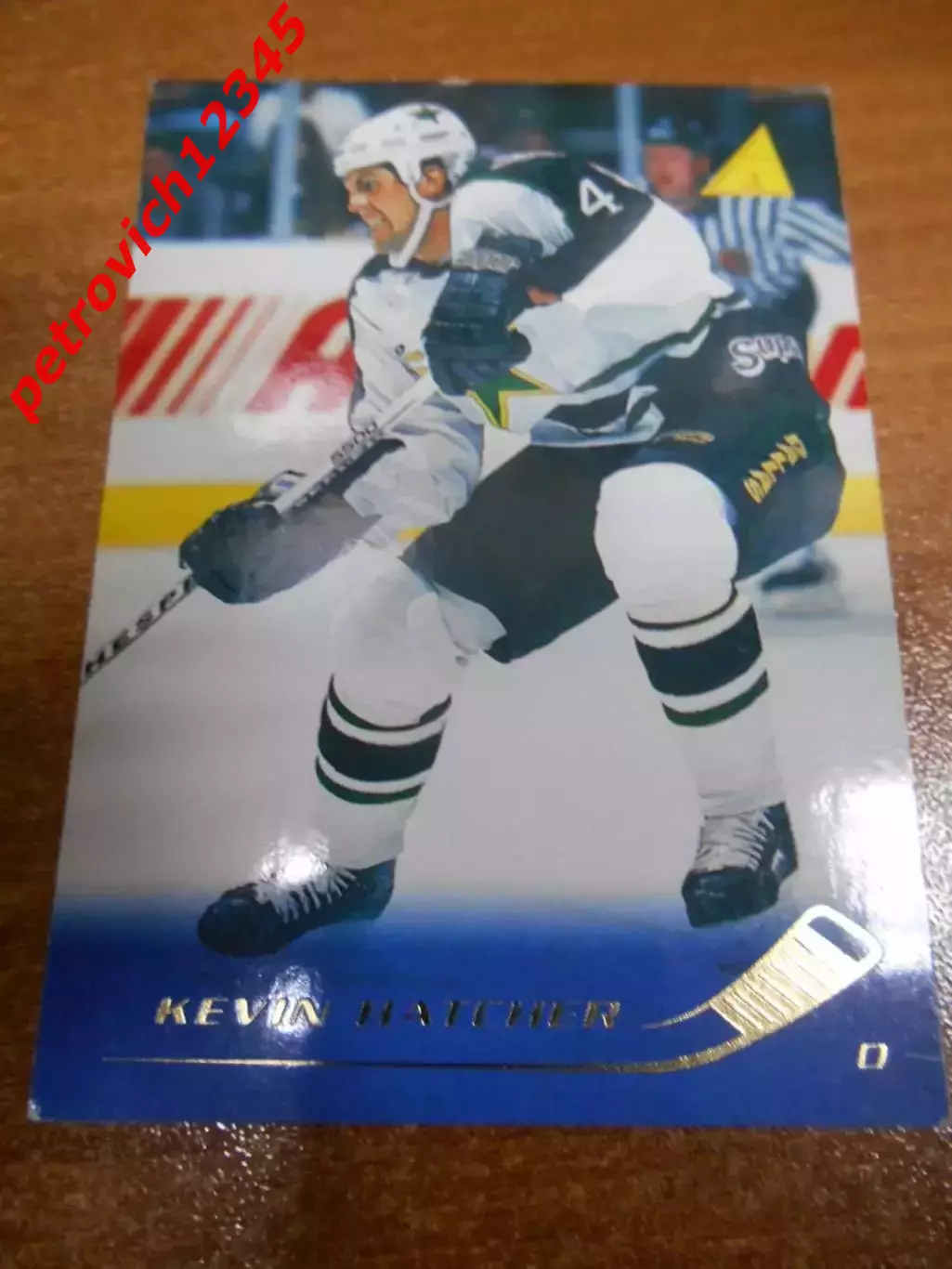 футбол. карточка = 10 - Kevin Hatcher - Dallas Stars