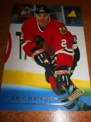 футбол. карточка = 182 - Eric Weinrich - Chicago Blackhawks