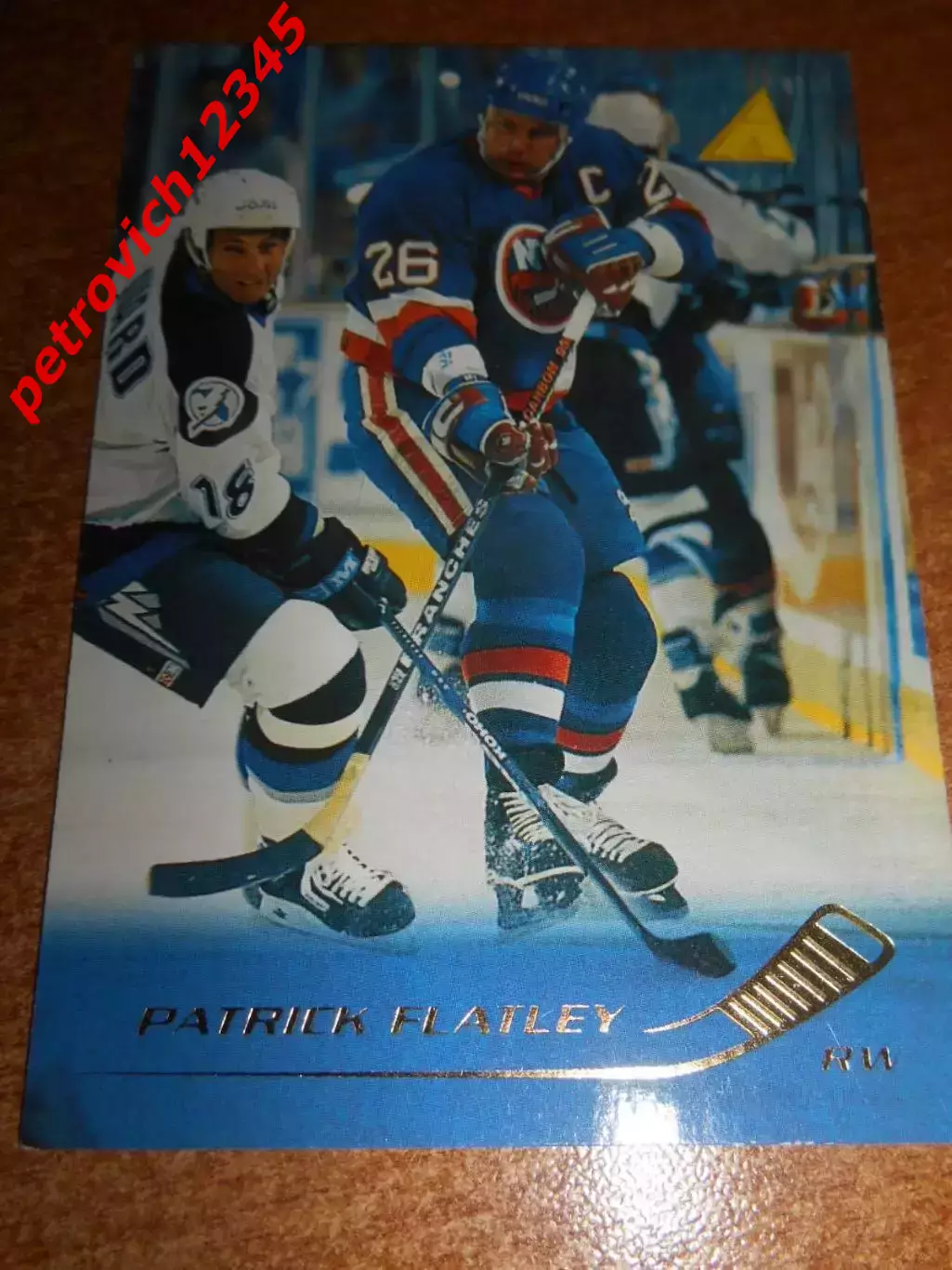 футбол. карточка = 30 - Patrick Flatley - New York Islanders