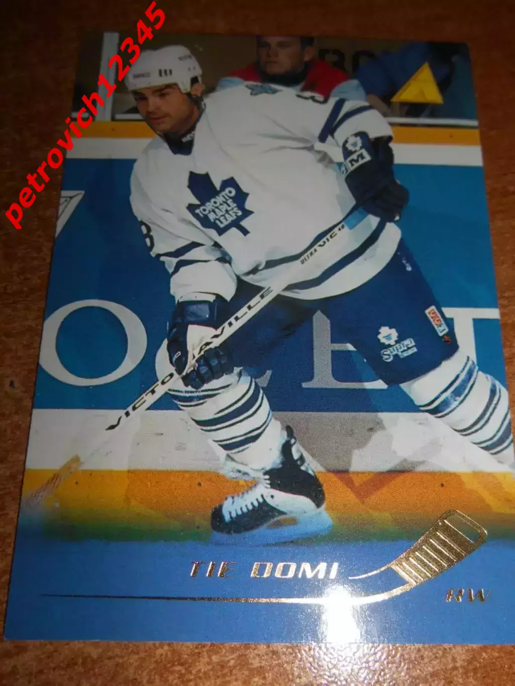 футбол. карточка = 159 - Tie Domi - Toronto Maple Leafs