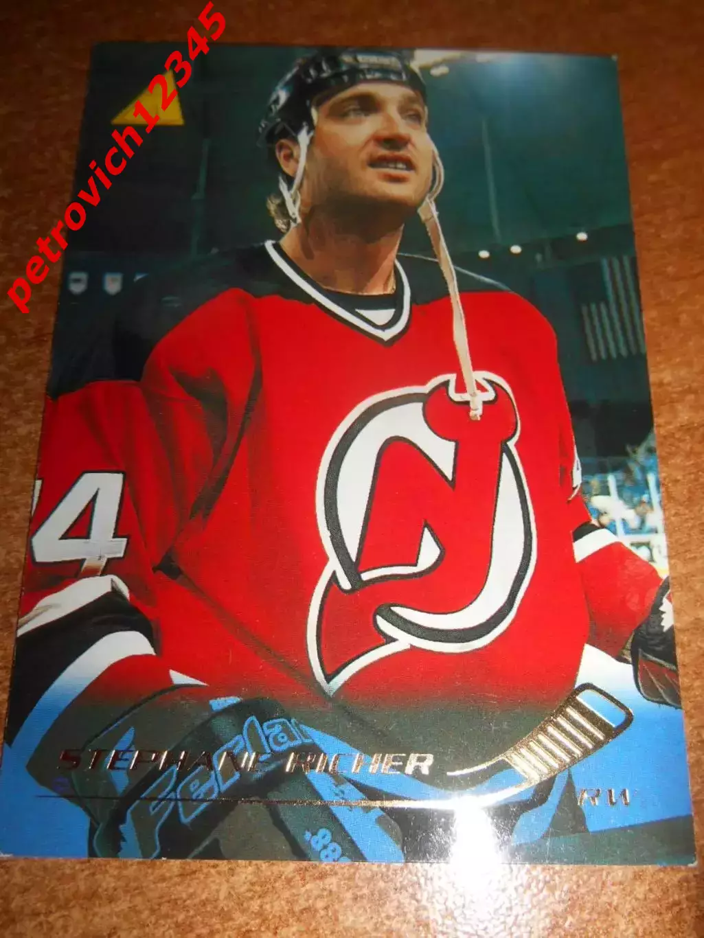 футбол. карточка = 35 - Stephane Richer - New Jersey Devils