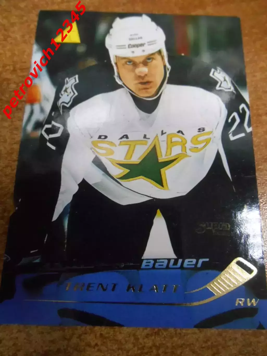 футбол. карточка = 193 - Trent Klatt - Dallas Stars